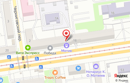 Пивная лавка в Орджоникидзевском районе на карте