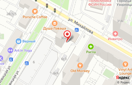 Магазин Фабрика обуви в Москве на карте
