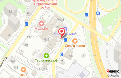 Магазин тканей во Владивостоке на карте