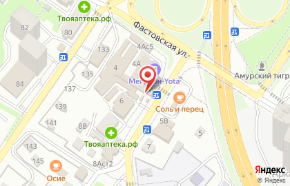 Торговый центр Руслан в Первомайском районе на карте