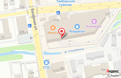 Магазин обуви и аксессуаров Kari в Тамбове на карте