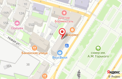 Spar на улице Максима Горького на карте