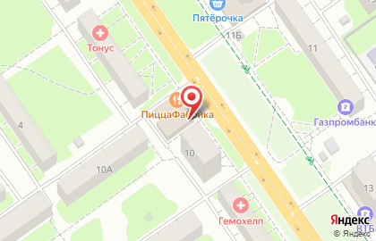 Магазин текстиля для дома в Автозаводском районе на карте