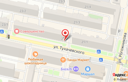Мини-пекарня Колосок на улице Тухачевского на карте