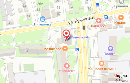 Магазин автозапчастей "Пятая передача" на проспекте Дзержинского, 183 на карте