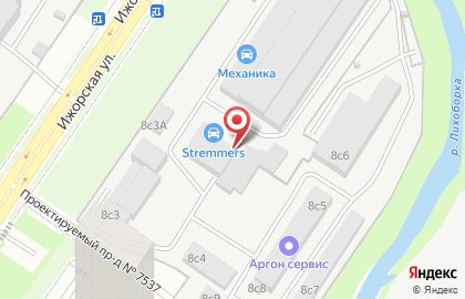 Автомойка Stremmers на метро Владыкино на карте