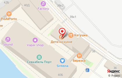 Оптика Radius 58 в Василеостровском районе на карте