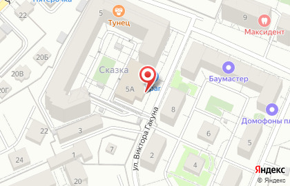 Супермаркет Spar в Ленинградском районе на карте
