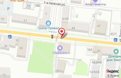 Терминал СберБанк в Петродворцовом районе на карте