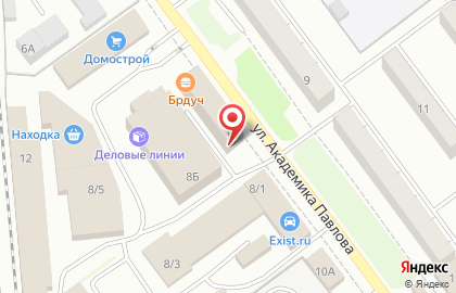 Транспортная фирма Bus Express на улице Академика Павлова на карте
