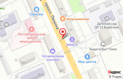 Kaysarow на проспекте Ленина на карте