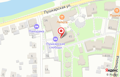 Банный комплекс Пушкарская слобода на карте