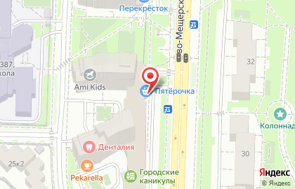 Многофункциональный центр Империя на Соколово-Мещерской улице на карте