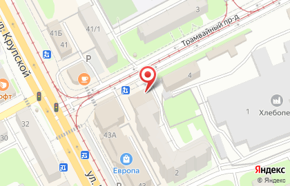 Банк СберБанк в Трамвайном проезде на карте