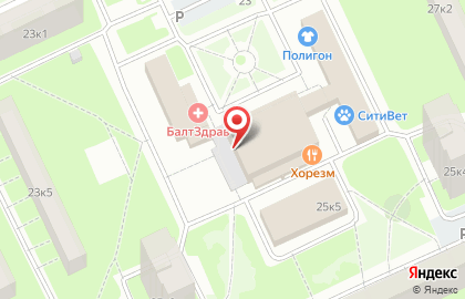 Салон красоты Элегант в Санкт-Петербурге на карте
