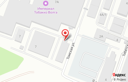 Табачная фабрика Империал Тобакко Волга на карте