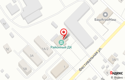Стерлитамакский районный Дворец культуры на карте