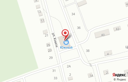 Магазин Южный на Канальной улице на карте