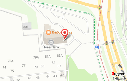 Торгово-производственная фирма Кордав на улице 10 лет Октября на карте