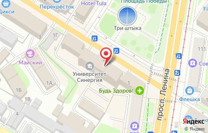 Акционерный коммерческий банк Новикомбанк в Привокзальном районе на карте