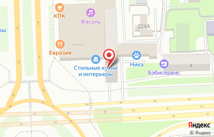 Аварийная Лифтовая Служба ООО Радел (обслуживает Московский Район) на карте