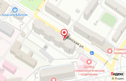 Цветочный салон Аленький цветочек в Центральном районе на карте
