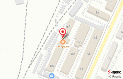 Караоке Рассвет на карте