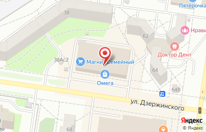 Салон оптики Айкрафт на улице Дзержинского на карте