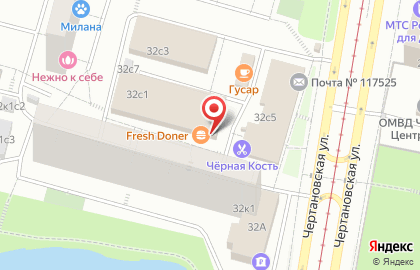 Магазин овощей и фруктов в Москве на карте