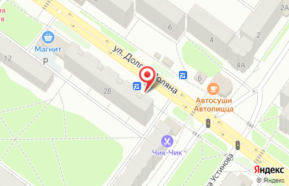 Компания Мясной гурман в Фабричном районе на карте