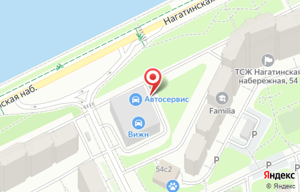 Автосервис в Москве на карте