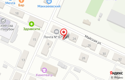 Банкомат Байкальский банк Сбербанка России на Майской улице на карте