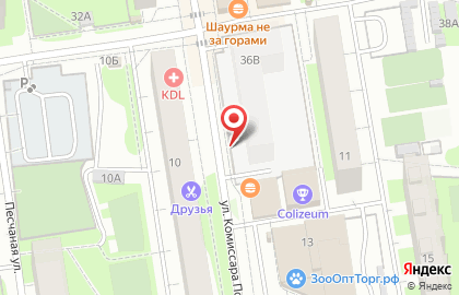 Магазин фруктов и овощей в Дзержинском районе на карте