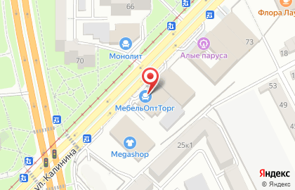 Мебельный центр inHome на карте