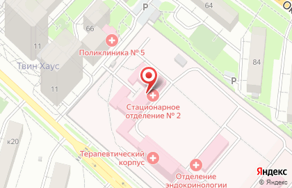 Центр компьютерной томографии на карте