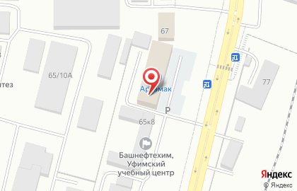 Интернет-провайдер Альфанет Телеком в Орджоникидзевском районе на карте