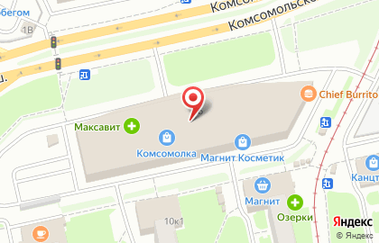 Самобранка в Ленинском районе на карте