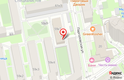 Участковый пункт полиции 19 отдел полиции Управления МВД Выборгского района на Лесном проспекте на карте