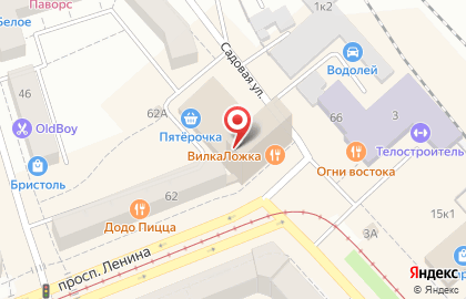 Городские зрелищные кассы на проспекте Ленина на карте
