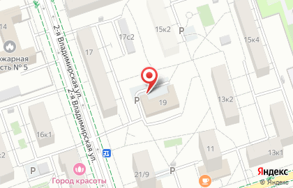 Супермаркет Пятёрочка в Москве на карте