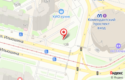 Бистро на Комендантском проспекте, 12в на карте