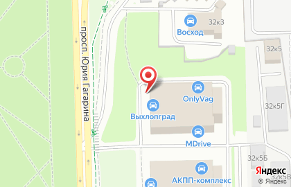 Автоцентр Laikar.ru на проспекте Юрия Гагарина на карте