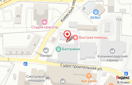 Сервисный центр, ИП Петров В.В. на карте