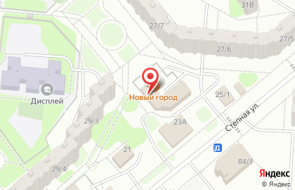 Кафе Новый город на карте