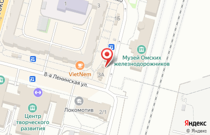 Киоск фастфудной продукции в Ленинском районе на карте