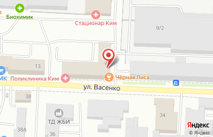 Торгово-монтажная компания Сфера света на улице Васенко на карте
