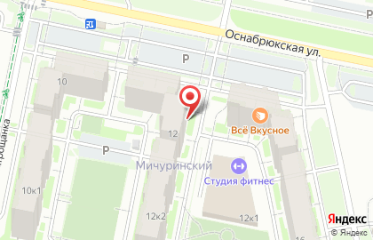 Курьерская служба IML на Оснабрюкской улице на карте