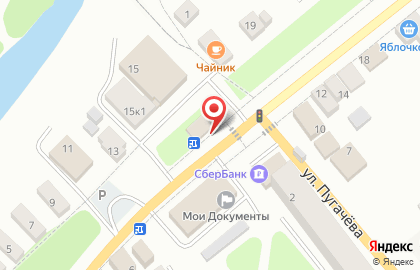 Магазин Цветочный дворик на улице Гагарина на карте