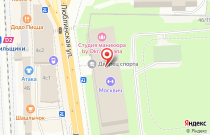 Дайвинг-центр Аквариум на Волгоградском проспекте на карте