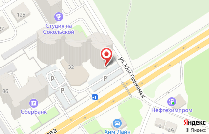 ГазИнвест на улице Адмирала Ушакова на карте